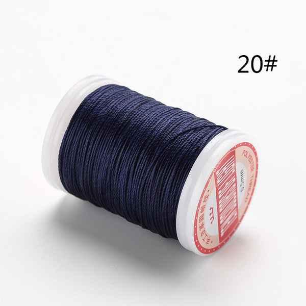 Round Waxed Polyester Thread 0.5mm