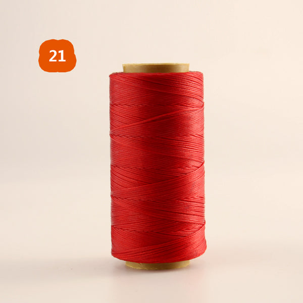 150D 1mm Flat Waxed Polyester Thread
