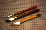 Leather Working Tools RWL34 Utility Knife Skive & Beveller Bevel-point edge knives Leather Craft Tool - LeatherMob