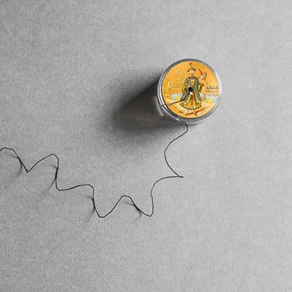 Sajou Fil Au Chinois Waxed Cable Linen Threads, Spool Cable Linen Cord, Corded Waxed Linen, Cable