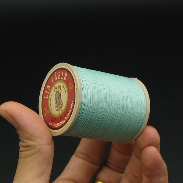 Sajou Fil Au Chinois Waxed Cable Linen Threads Size 832 -50g Spool Cable Linen Cord Corded Waxed Lin