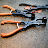 Leather Working Tools Leathermob Atelier Amy Roke Leather Clamp Pincer Plier Clamping Creasing Edge Stitching leathercraft - LeatherMob