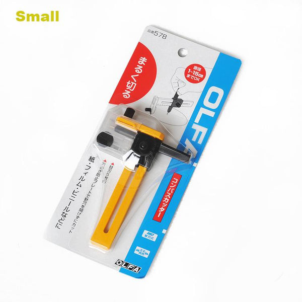 OLFA Rotary Compass Circle Cutter Quilting Leather Tools leathermob