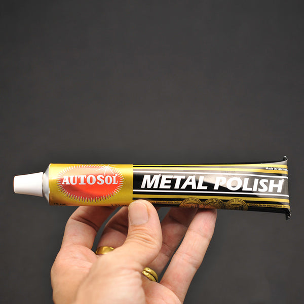 Leather Working Tools Metal Polish (Autosol) Germany Leather Protection & Care, Cleans, Polishes Metal Treatment Leathercraft craft Hardware Supplies Leathermob - LeatherMob