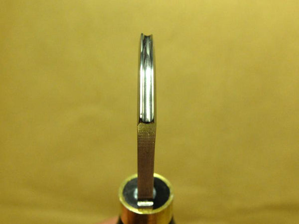 Leathermob Premium Stainless Steel Leather Edge Creaser Stitch Press Line Leathercraft Craft Tool