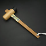 Japanese Sun up Carpenter Wood & Rubber Hammer Mallet Kiduchi Tool Wooden Craft leathecraft handmade