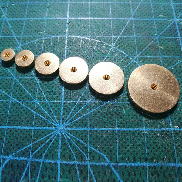 Stitching Wheel Leather Circular Margins Cutting Spacer Disc Leathercraft LeatherMob Craft Tool