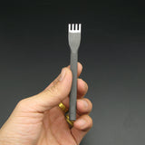 Leather Working Tools 2mm Flat Leather Stitching Chisel Pricking Iron Tool Kyoshin Elle LeatherMob Leathercraft - LeatherMob