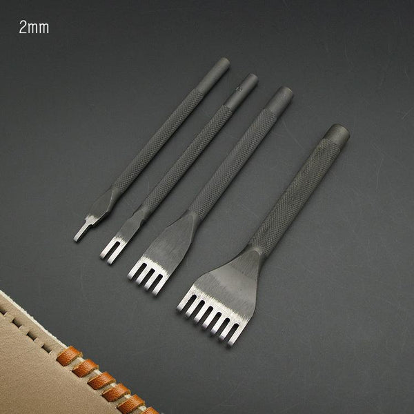 2mm Flat Leather Stitching Chisel Pricking Iron Tool Kyoshin Elle LeatherMob Leathercraft