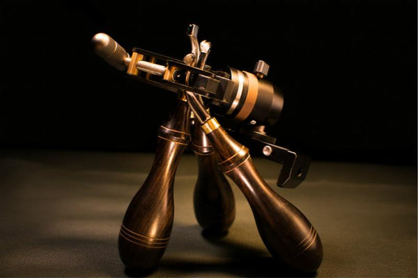 African Blackwood handle Press Edge Creaser Scriber Shaver Leather Craft Leathercraft LeatherMob DIY Tool