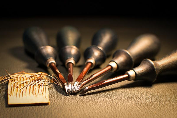 Edge Japanese style Bevelers Edge Scriber Edge Shaver Creaser Craft Leathercraft