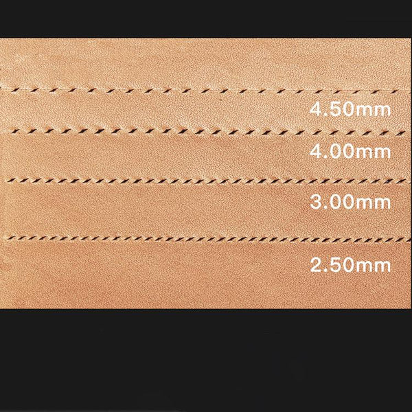 Leathermob Since Pricking Iron Japanese style for Leathercraft, Saddle Stitch, sewing, Chisel
