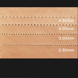 Leather Working Tools Leathermob Since Pricking Iron Japanese style for Leathercraft, Saddle Stitch, sewing, Chisel - LeatherMob