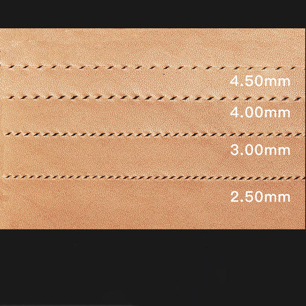 Leather Working Tools Leathermob Since Pricking Iron Japanese style for Leathercraft, Saddle Stitch, sewing, Chisel - LeatherMob