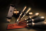 Leather Working Tools Edge Japanese style Bevelers Edge Scriber Edge Shaver Creaser Craft Leathercraft - LeatherMob