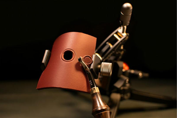 African Blackwood handle Press Edge Creaser Scriber Shaver Leather Craft Leathercraft LeatherMob DIY Tool