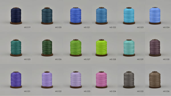 Meisi Super Fine Waxed Linen Thread M50, 0.55mm