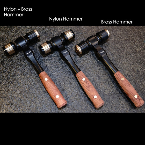 Leather Working Tools Amy Roke Multi Function Hammer with Interchangeable Head - LeatherMob