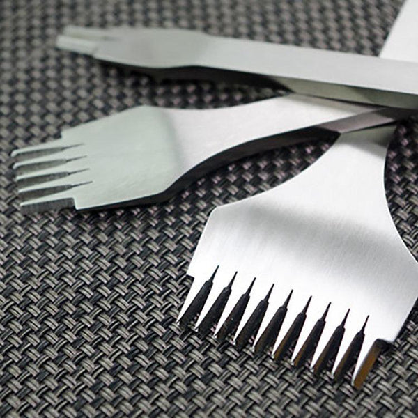 Oblique Flat Prong Pricking Iron