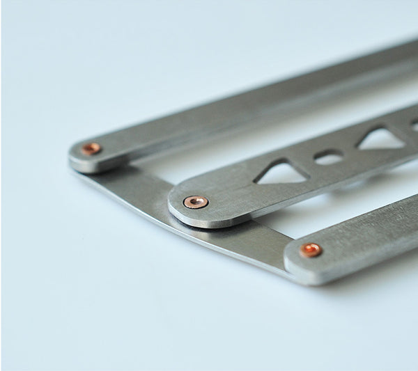 Leather Belt Punching Hole Positioning Ruler