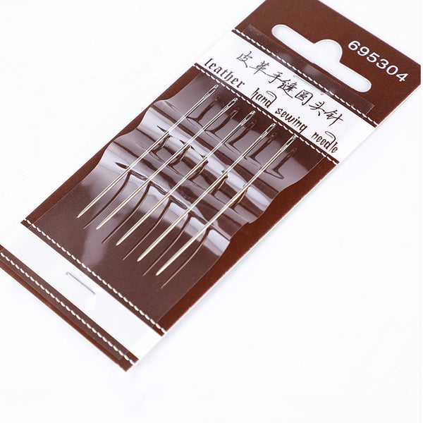Leather Working Tools Round Tip Needle - LeatherMob