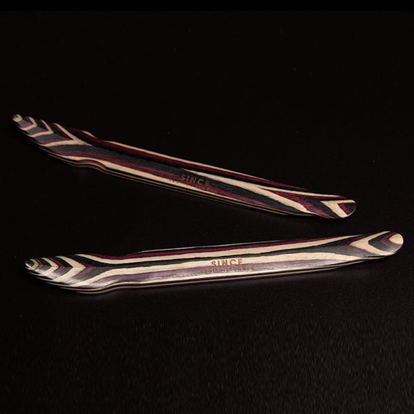 Since Wooden Bone Folder Paper Creaser Burnisher LeatherMob Leathercraft Leather