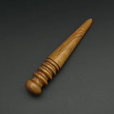 Leather Edge Slicker Round Burnisher Wood Leathercraft Hand Tool polishing sanding Smooth Wood