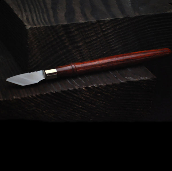 Leather Working Tools M390 Carving Knife - LeatherMob