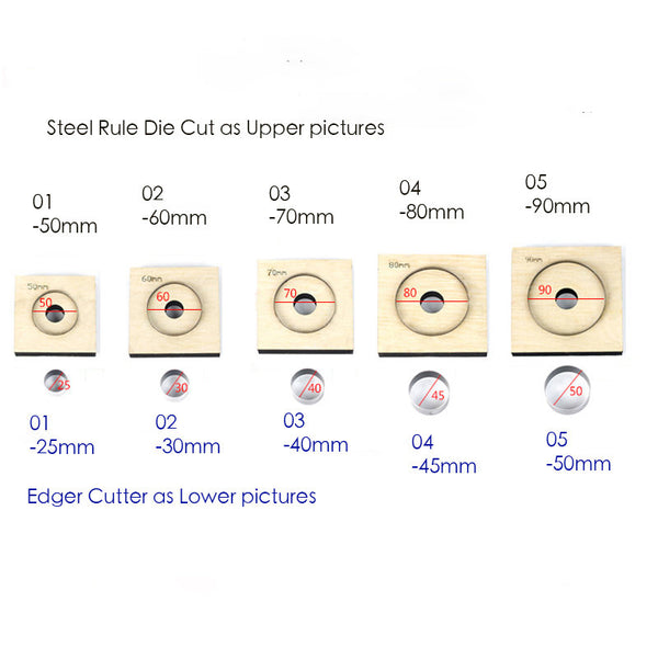 Leather Working Tools Bell Molding Steel Rule Die Cut - LeatherMob