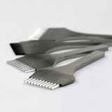 Leather Working Tools Oblique Flat Prong Pricking Iron - LeatherMob