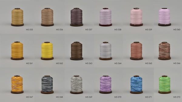 Meisi Super Fine Waxed Linen Thread M50, 0.55mm