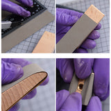 Leather Working Tools Burnisher Sandpaper Holder - LeatherMob