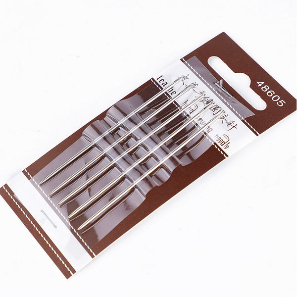 Leather Working Tools Round Tip Needle - LeatherMob