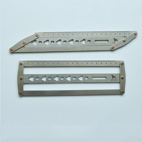 Leather Belt Punching Hole Positioning Ruler