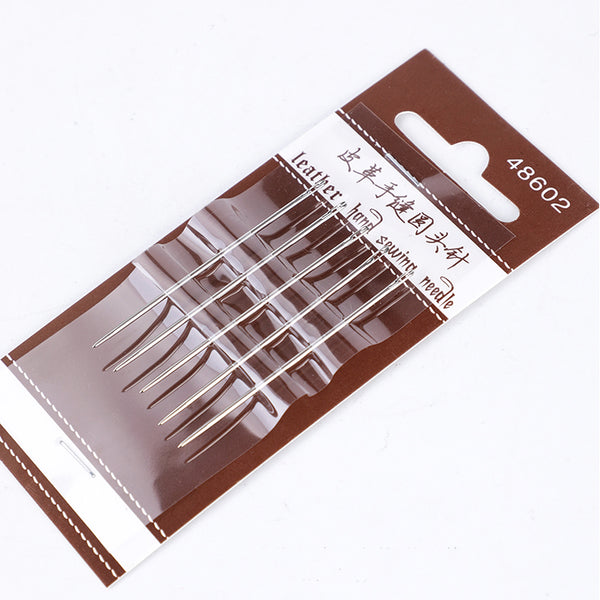 Leather Working Tools Round Tip Needle - LeatherMob