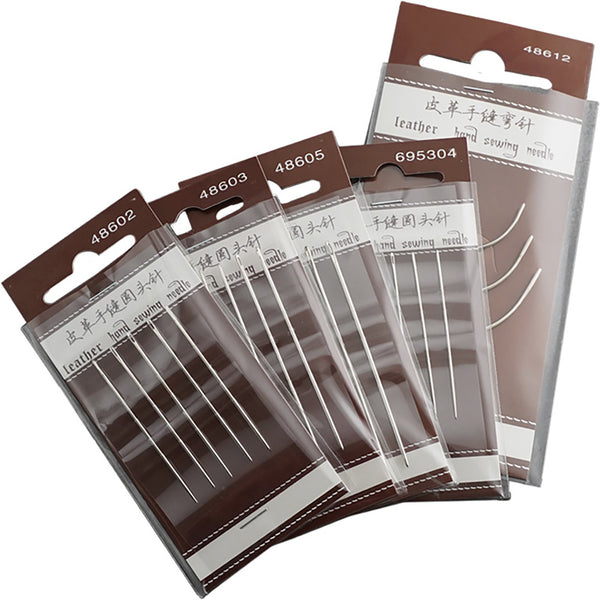 Leather Working Tools Round Tip Needle - LeatherMob
