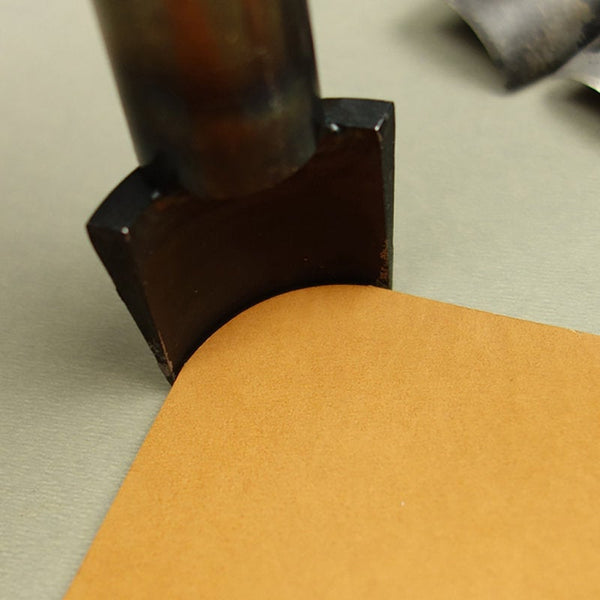 Leather Working Tools Shallow Circle Round Corner Punch, HY - LeatherMob