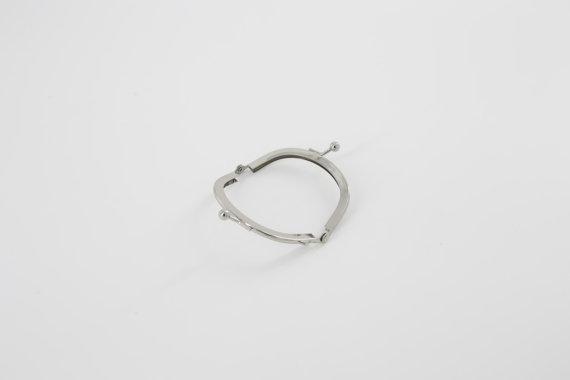 Purse Frame with Ball Clasp Kiss Lock Coin LeatherMob Leathercraft Leather