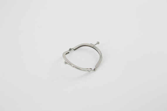 Leather Working Tools Purse Frame with Ball Clasp Kiss Lock Coin LeatherMob Leathercraft Leather - LeatherMob