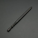 Leather Edge Slicker Round Burnisher Wood Leathercraft Tool polishing Sanding Smooth Craft Dark