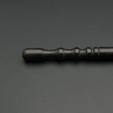 Leather Working Tools Leather Edge Slicker Round Burnisher Wood Leathercraft Tool polishing Sanding Smooth Craft Dark - LeatherMob