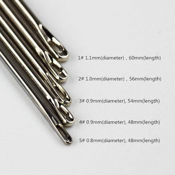 Leathermob Germany SYSTEM S+U Saddlers' Harness Needles /Leather Hand Sewing craft leathercraft Tool