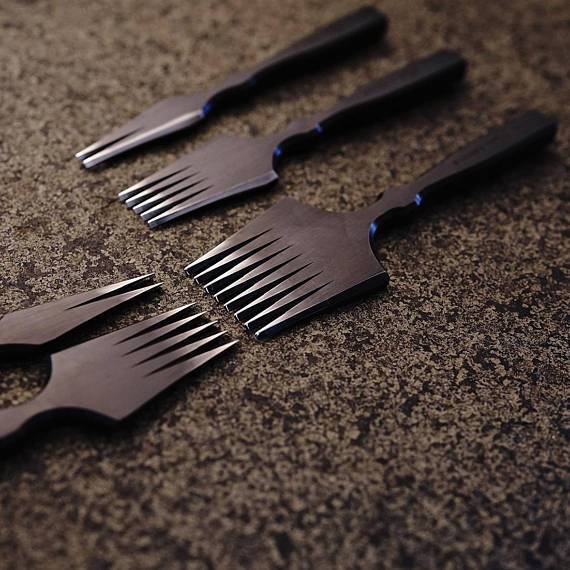 Leathermob Amy Roke Pricking Iron for Leathercraft Saddle Stitch Sewing Chisel leather craft tool