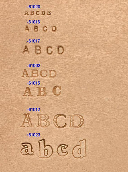 Elle Kyoshin Japan Alphabet Stamp Set <Large> 27 book Craft DIY Paint Handcraft Leather Leathercraft