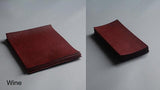 Minerva Box Vegetable Tanned Leather Wallet Purse Italian Genuine Cowhide Walpier Tannery LeatherMob