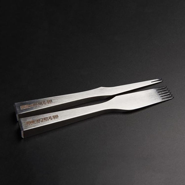 Leathermob Since Pricking Iron Japanese style for Leathercraft, Saddle Stitch, sewing, Chisel