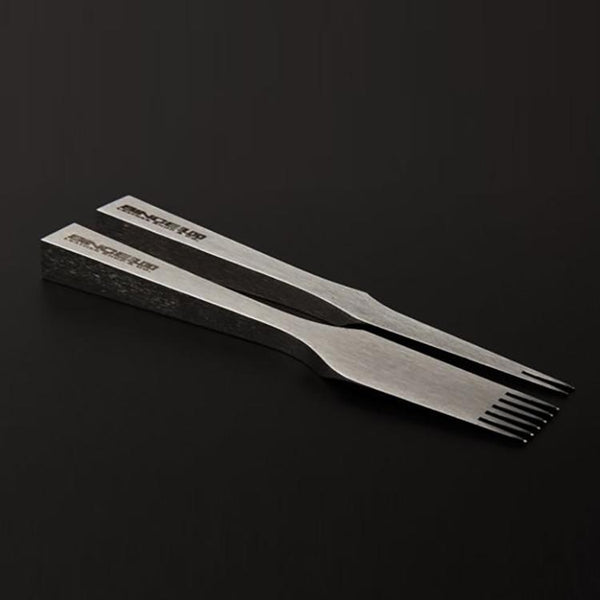 Leathermob Since Pricking Iron Japanese style for Leathercraft, Saddle Stitch, sewing, Chisel