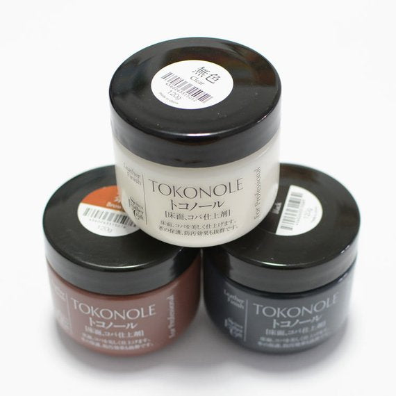 Leather Working Tools Tokonole Burnishing Gum Tragacanth 120ml Leathercraft Leather Crafts Tool LeatherMob Seiwa - LeatherMob