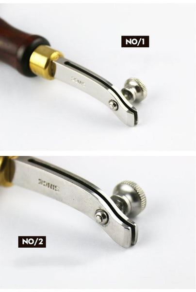 Adjustable Since Edge Creaser Pressing Stitching Groove Leathercraft Leather