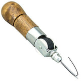 Ivan Leathercraft Lock Stitch Sewing Awl Thread Kit Needles Stitch Leather Fabric Cable Craft DIY